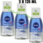 NIVEA  Make-Up Remover Double Effect,removes stubborn waterproof eye make-up, 3X