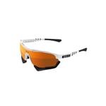 Lunettes Scicon Aerotech Blanches Verres SCN-PP Bronze Multi-Reflets