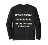 Favorite Son in Law: The Perfect for Men Long Sleeve T-Shirt