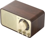 Radio nostalgie, rétro, avec Bluetooth, USB, fente pour carte SD, FM/AM, chaîne de musique style rétro, chaîne stéréo