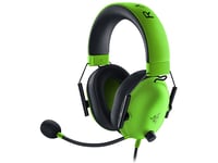 Razer Blackshark V2 X, Koblet Med Ledninger (Ikke Trådløs), 12 - 28000 Hz, Spilling, 240 G, Hodesett, Grønn, Sort