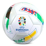 Hy-Pro Ballon de Football Euro 2024 - Taille 5 - Licence Officielle - UEFA - Entraînement - Match - Produit de Collection pour Enfants et Adultes