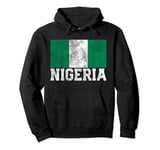 Nigerian Nigeria Flag National Pride Family Roots Country Pullover Hoodie