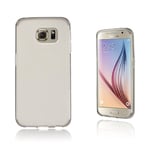 Samsung Sund Galaxy S6 Edge Suojakuori - Harmaa Hopea/Harmaa