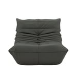 Ligne Roset - Togo Fireside Chair, Fabric Cat. S Alcantara Monkfish A965 - Lenestoler - Michel Ducaroy - Skum