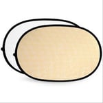 Godox Soft Gold & White Reflector Disc - 80x120cm