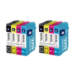8 Ink Cartridges NonOEM For Use In Epson XP-2205 XP-3200 XP-3205 XP-4200 XP-4205