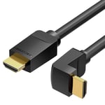 Cable Hdmi Vention Aarbi 3m Angle 90° (black)