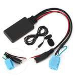 Car AUX-IN Aadapter 8Pin AUXIN Cable Video Auxiliary Input