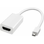 Ensoleille - Adaptateur Mini DisplayPort vers hdmi, convertisseur Thunderbolt vers hdmi pour MacBook Air/Pro, Microsoft Surface Pro/Dock, moniteur,