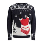 Jack&Jones Santa -joulupaita miehille, sininen