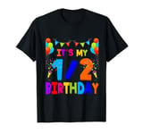 It's My 1/2 Birthday Funny Half Year Old Baby Boy Girl T-Shirt