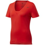 Reebok TS AC Athletic Tee T-Shirt pour Femme, Femme, Tricot, FT0855, Rouge (insred), XXS