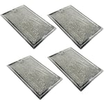 4-Pack Oven Hood Aluminum Mesh Grease Filter for GE GEH JVM PSA SC ZS Microwave