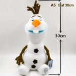 st 30/40/46/50 cm Frozen Anna Elsa Olaf Dockor Snow Queen Princess Stuffed Plysch Olaf-Perfet Olaf 30cm