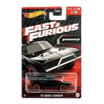 HOT WHEELS FAST &amp; FURIOUS '70 DODGE CHARGER 7/10 HNR97