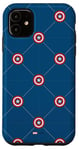 Coque pour iPhone 11 Marvel Captain America: Brave New World Shield Diamond Grid