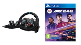 Logitech - G29 Driving Force PS3/PS4/PC - Bundle with F1 24 PS4