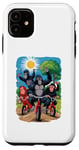 Coque pour iPhone 11 Quelle merveilleuse journée ! Planet Apes Funny