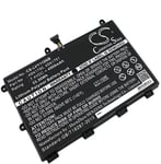 Kompatibelt med Lenovo ThinkPad Yoga 11e, 7.4V, 4500 mAh