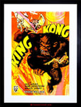 Wee Blue Coo Film Movie Vintage Ad King Kong Monster Horror Framed Wall Art Print