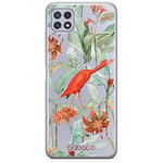 BABACO ERT Group Coque de téléphone Portable pour Samsung A22 5G Original et sous Licence Officielle Motif Flowers 049 Parfaitement adapté à la Forme du téléphone Portable, partiel imprimé