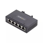 StarTech.com 5-Port Unmanaged Industrial Network Switch 100/1000 Ethernet DIN...