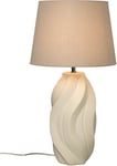 Fiorella Bordslampa 65cm Beige/Naturvit