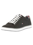 Tommy HilfigerFlag Canvas Trainers - Black