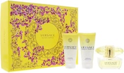 Versace Yellow Diamond Gift Set EDT 50ml + Shower Gel 50ml + Body Lotion 50ml