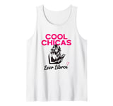 Cool Chicas Leer Libros, Cute Book Reader Woman Library Tank Top