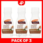 3 x Palmers Coconut Oil Hydrate Daily Body Lotion Vitamin E Skin Care Dry 250ml
