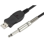 USB til 6.3mm Jack adapter - 3 m