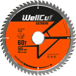 Circular Saw Blade Extreme 165mm x 60T x 20mm For DSS610, DCS611, DCS391