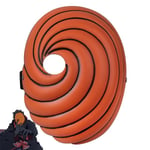 Naruto Obito Uchiha Akatsuki Tobi Obito Cosplay Mask Halloween Party Mask Fancy Dress Up Kostymrekvisita