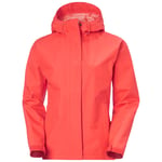 Helly Hansen Seven J Regnjakke Dame, Hot Coral