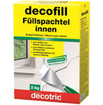 Decotric Decofill Mastic Gipsspachtelmasse pour Intérieur 2000g