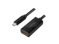 Logilink Ua0380, 0,15 M, Usb Type-C, Hdmi, Hane, Hona, Rak