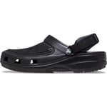 Crocs Yukon Vista Ii Literide Clog Homme Sabot, Black Slate Grey, 49/50 EU