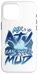 Coque pour iPhone 16 Pro Max ATV Humor Mon VTT peut sentir l'odeur de la boue en tout-terrain 4x4