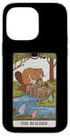 iPhone 14 Pro Max Fun Tarot Card The Builder Beaver Building Spiritual Reader Case