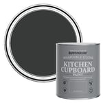 Rust-Oleum Black Kitchen Cupboard Paint in Gloss Finish - Natural Charcoal (Black) 750ml