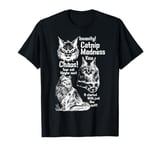 Funny Catnip Madness Cute Kitten Cat Lover T-Shirt