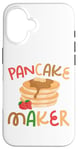 iPhone 16 Pancake Lover Kids Pancake Maker Case