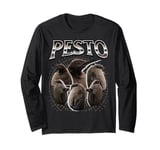 Pesto The Penguin Famous Bird Funny Meme Long Sleeve T-Shirt