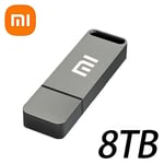 Xiaomi USB 3.2 Korkean Nopeuden Vesitiivis SSD - Harmaa 8TB