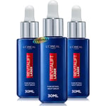 3x Loreal Revitalift Laser Pure Retinol 0.2 % Deep Wrinkle Night Face Serum 30ml