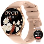 AMOLED Smart Watch for Women Bluetooth Call 1.43" Ladies Fitness Watch Pedometer