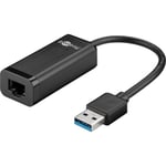 USB 3.0 netværkskort - 10/100/1000Mbp - 1xRJ45 - 0.10 m