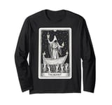 The Hermit Tarot Card Wisdom Enigmatic Esoteric Occult Long Sleeve T-Shirt